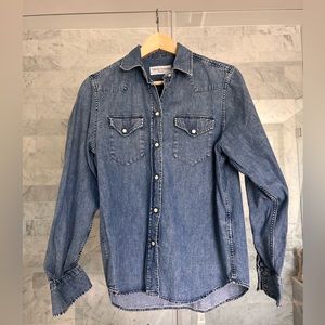 EUC-Officine General denim shirt. Women’s medium.
